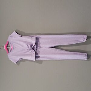 90 Degree Reflex Girls Lavender Jogger Set
